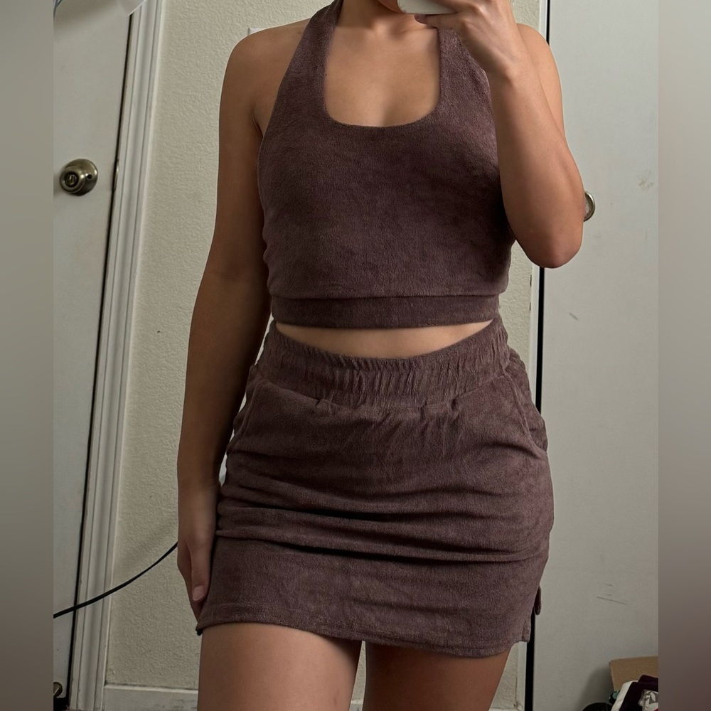 Towel skirt set